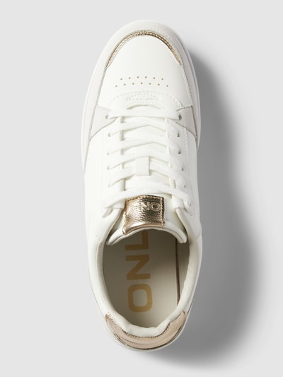 Only Sneaker mit Label-Details Modell 'SAPHIRE' Weiss 4