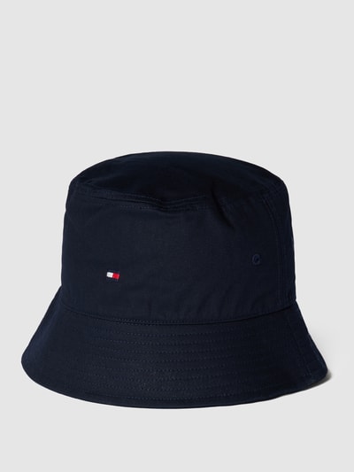 Tommy Hilfiger Czapka typu bucket hat z wyhaftowanym logo Granatowy 1