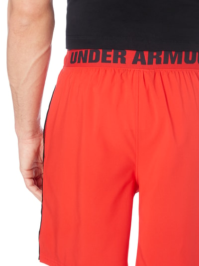 Under Armour Shorts mit elastischem Bund - wärmeregulierend Rot 5