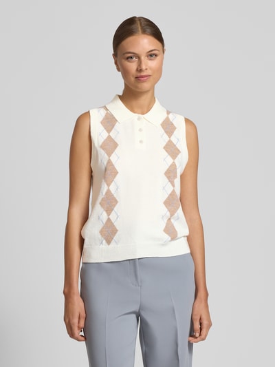 Mango Pullunder mit Woll-Anteil Modell 'BIMBU' Offwhite 4