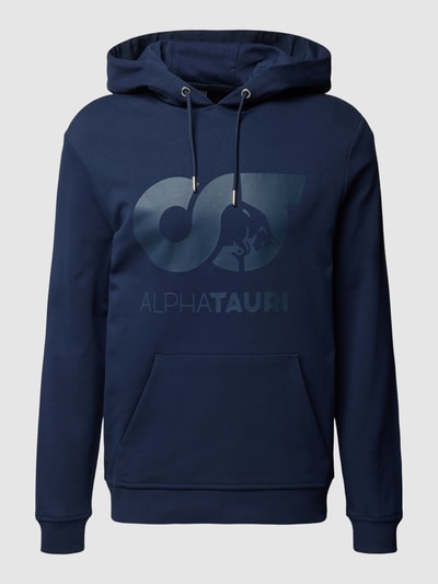 AlphaTauri Hoodie mit Label-Print Modell 'SHERO' Marine 2