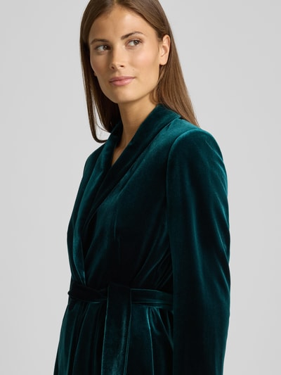 Christian Berg Woman Selection Żakiet z aksamitu z połami Zielony 3