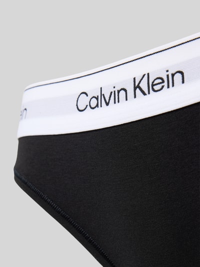 Calvin Klein Underwear Slip mit elastischem Logo-Bund Black 2