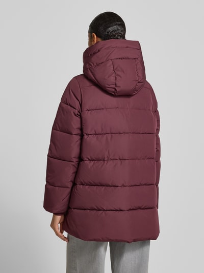 MANGO Steppmantel mit Zweiwege-Reißverschluss Modell 'TOKYO' Bordeaux 5