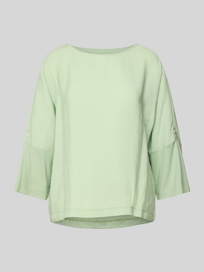 OPUS Relaxed Fit Blusenshirt mit 3/4-Arm Modell 'Sumana' Hellgruen 2