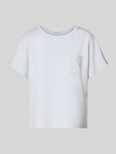 Tom Tailor Loose Fit T-Shirt aus Modal-Mix  Rauchblau 2