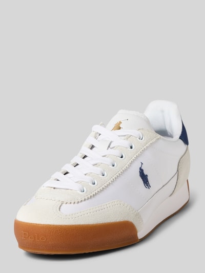 Polo Ralph Lauren Sneaker mit Label-Stitching Weiss 1