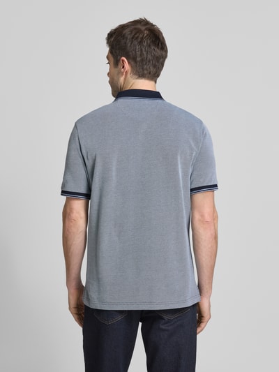 Gant Regular Fit Poloshirt mit Label-Stitching Modell 'OXFORD' Dunkelblau 5