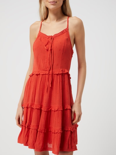 Superdry Jurk van viscose  Rood - 4