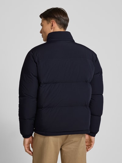 Lacoste Regular fit donsjack met opstaande kraag en geïntegreerde capuchon Donkerblauw - 5
