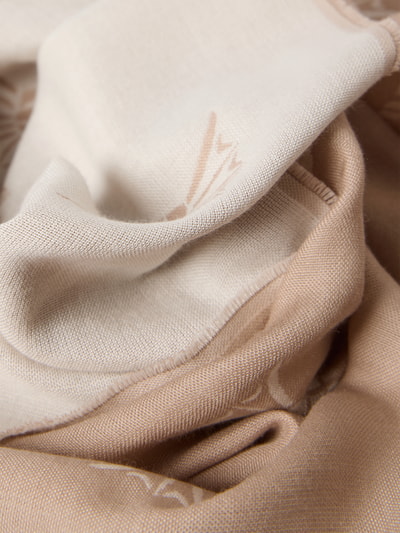 JOOP! Collection Sjaal met labelprint, model 'Feris' Beige - 2