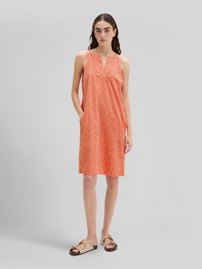 Marc O'Polo Loose Fit Freizeitkleid aus reiner Baumwolle Orange 1