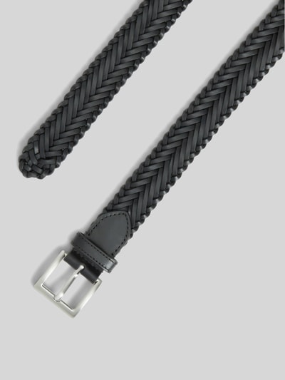 Tommy Hilfiger Gürtel aus echtem Rindsleder Modell 'SOHO BRAID 3.0' BLACK 3