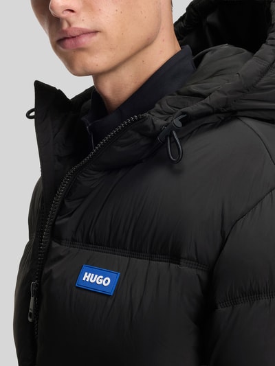 HUGO Blue Regular Fit Steppjacke mit Kapuze Modell 'Bodo2541' BLACK 6