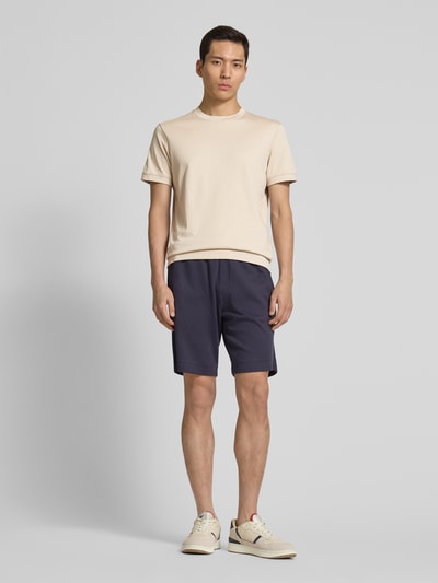 RAGMAN Regular Fit T-Shirt mit Rundhalsausschnitt Modell 'ON' Taupe 1