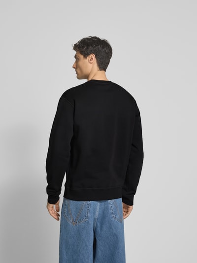 Dsquared2 Oversized Sweatshirt aus Baumwolle Black 5