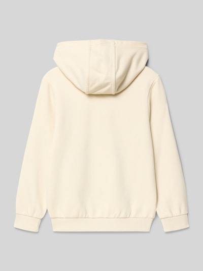 s.Oliver RED LABEL Regular Fit Hoodie aus Baumwoll-Mix Ecru 3