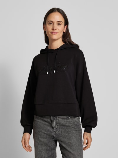 ARMANI EXCHANGE Cropped Hoodie mit Kapuze Black 4