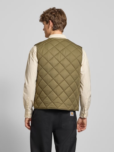 Replay Bodywarmer met drukknoopsluiting Olijfgroen - 5