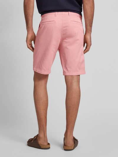 BOSS Orange Slim Fit Chino-Shorts mit Gürtelschlaufen Pink 5