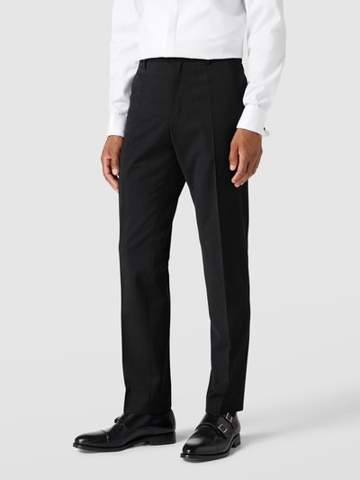 BOSS Slim fit pantalon, model 'Genius' Antraciet - 4