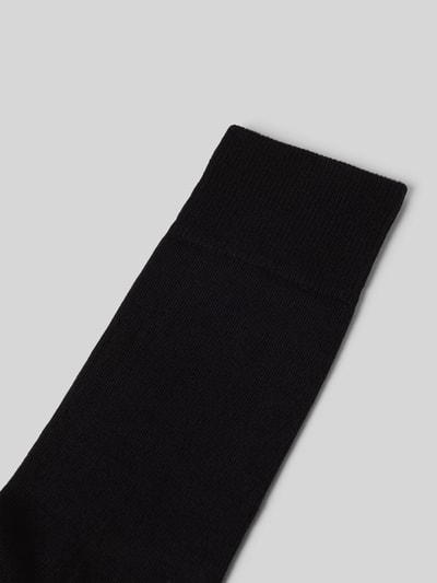 FALKE Socken mit elastischen Rippenbündchen Modell 'Family SO' Anthrazit Melange 2