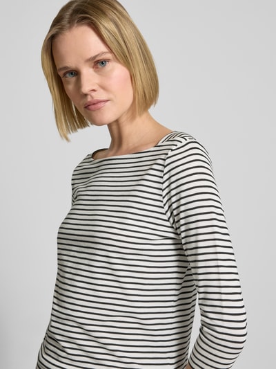 Windsor Longsleeve mit 3/4-Arm Black 3