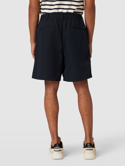 Emporio Armani Regular Fit Bermudas mit Tunnelzug Marine 5