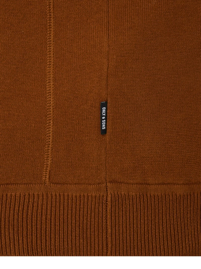 Only & Sons Pullover aus Baumwolle Camel 3