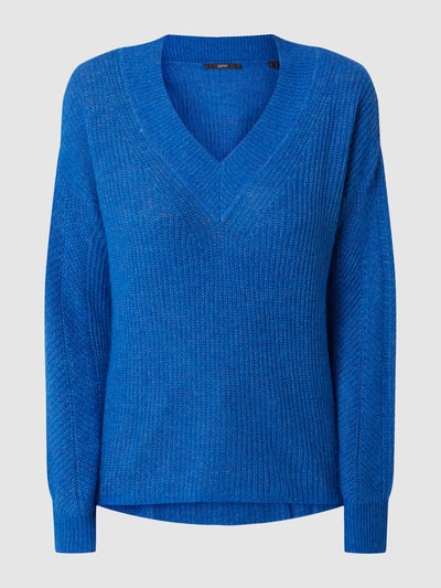 Esprit Collection Pullover met alpaca Koningsblauw - 2