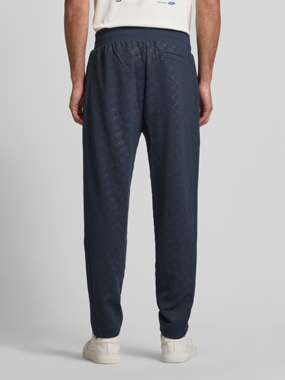 JOOP! Collection Sweatpants met elastische band, model 'Bahat' Marineblauw - 5