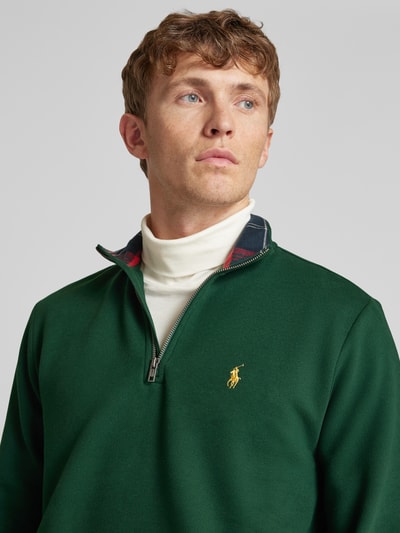 Polo Ralph Lauren Sweatshirt met logostitching Flessengroen - 3