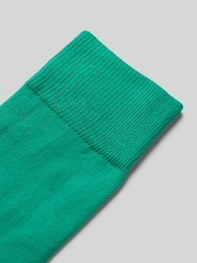 Falke Sokken met labelprint Smaragdgroen - 2