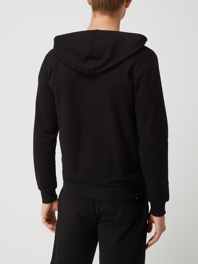 Moschino Swim + Underwear Sweatjacke mit Kapuze Schwarz 5