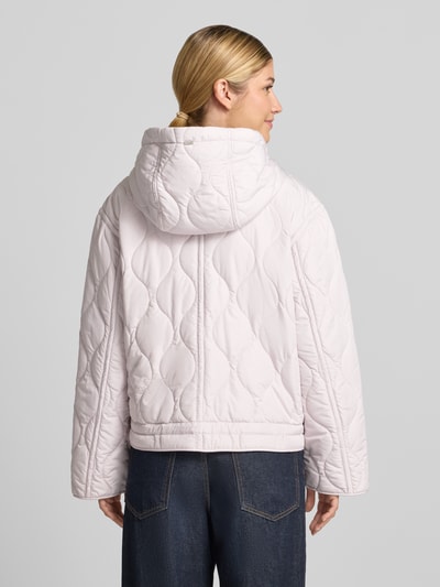 White Label Steppjacke mit Kapuze Rose 5