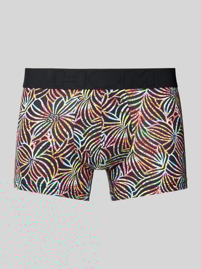 HOM Boxershort met logostitching, model 'Roald' Zwart - 1