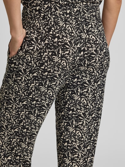 Tom Tailor Relaxed Fit Stoffhose aus Viskose-Mix Black 3