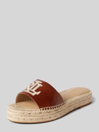 Lauren Ralph Lauren Espadryle z efektem plecionki model ‘POLLY’ Koniakowy 1