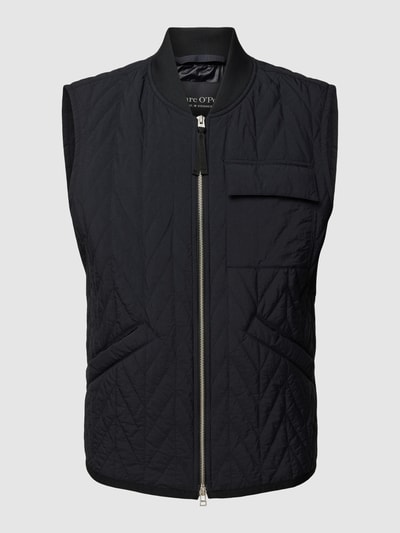 Marc O'Polo Bodywarmer met opstaande kraag Zwart - 2