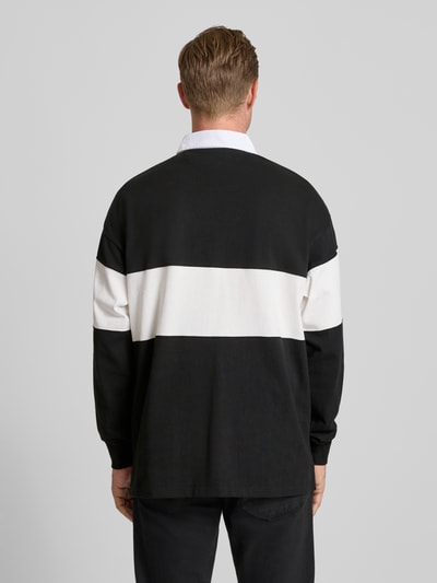 Polo Ralph Lauren Sweatshirt mit Polokragen und Label-Print Black 5
