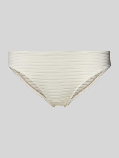 Marc O'Polo Slip mit semitransparentem Streifenmuster Offwhite 1