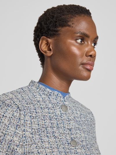 More & More Blazer in bouclé-look Marineblauw - 3