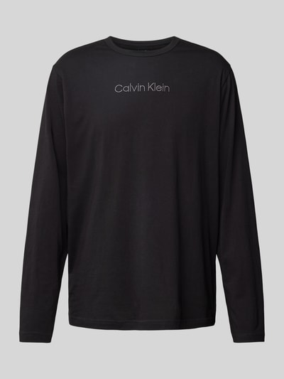 Black calvin klein long sleeve online