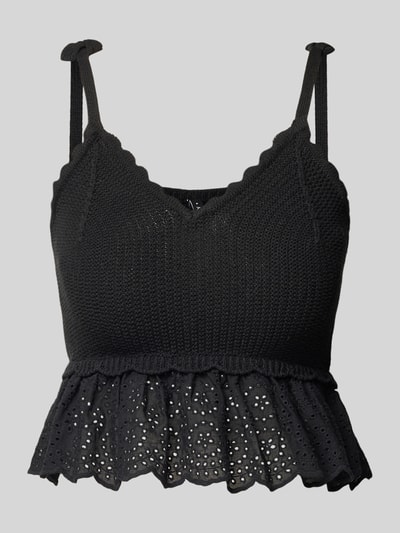 Only Slim Fit Trägertop aus Baumwoll-Mix Modell 'KRISTIN' Black 2