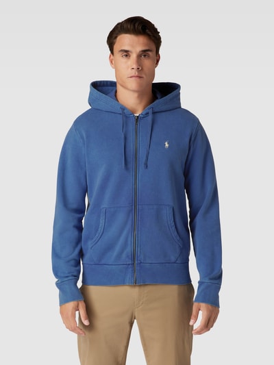 Polo Ralph Lauren Sweatjacke mit Label-Stitching Marine 4