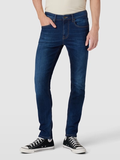 Tommy Jeans Slim tapered fit jeans in 5-pocketmodel, model 'AUSTIN' Jeansblauw - 4