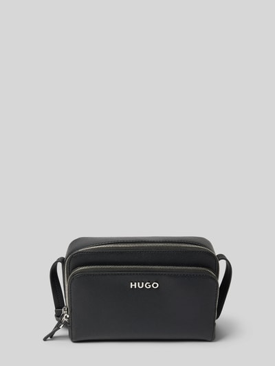 HUGO Handtasche mit Label-Applikation Modell 'Chris' Black 2