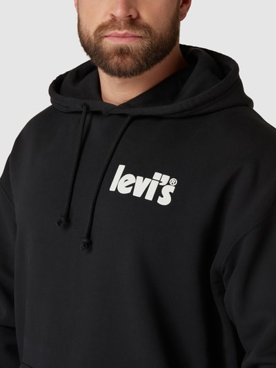 Levi’s® Big & Tall PLUS SIZE Hoodie mit Label-Print Black 3