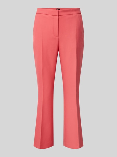 BOSS Regular Fit Stoffhose mit Bügelfalten Modell 'Timasa' Pink 2