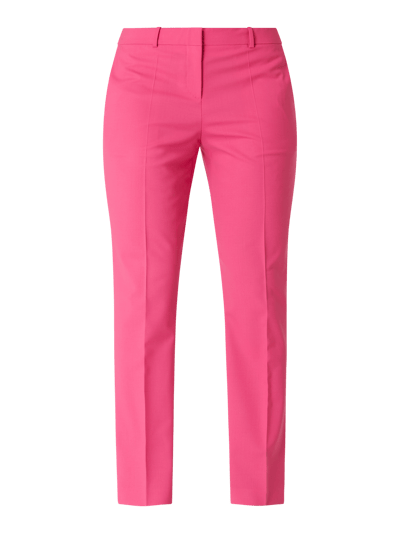 BOSS Black Women Stoffhose in schmaler Passform mit Stretch-Anteil Modell 'Tiluna' Pink 2